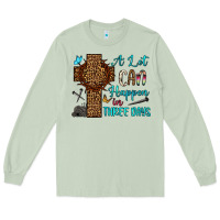 Matcha Easter Day A lot can happen in three days Long Sleeve Tee - OliviaCreatesArt