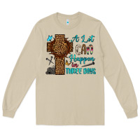 Mushroom Easter Day A lot can happen in three days Long Sleeve Tee - OliviaCreatesArt