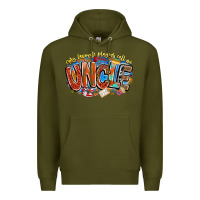 Army Green my favorite players call me uncle basketball Premium Hoodie - CowhideDigitalArt
