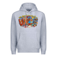 Heather Grey my favorite players call me uncle basketball Premium Hoodie - CowhideDigitalArt