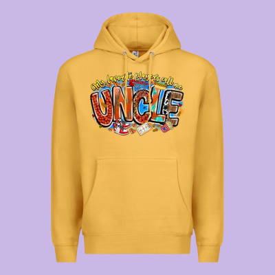 My Favorite Players Call Me Uncle Basketball Premium Hoodie Designed By Cowhidedigitalart