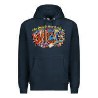 Navy my favorite players call me uncle basketball Premium Hoodie - CowhideDigitalArt
