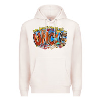 Pale Pink my favorite players call me uncle basketball Premium Hoodie - CowhideDigitalArt