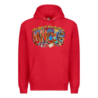 Red my favorite players call me uncle basketball Premium Hoodie - CowhideDigitalArt