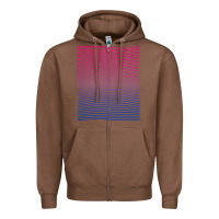 Chestnut Bisexual Pride Subtle Bi Zipper Hoodie - longCreatives