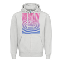 Dove Grey Bisexual Pride Subtle Bi Zipper Hoodie - longCreatives