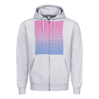 Heather Grey Bisexual Pride Subtle Bi Zipper Hoodie - longCreatives