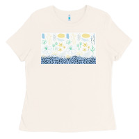 Bone doodle flowers sippy cup tbs Ladies Tee - TumblerDesignByShophia