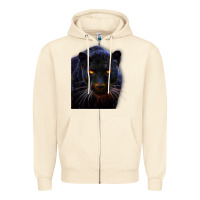 Sandshell Black Panther, Big Cat T Zipper Hoodie - longCreatives