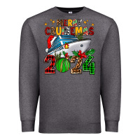 Charcoal Heather merry cruisemas 2024 Premium Sweatshirt - AdoDesignShop