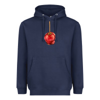 Navy apple candy Heavyweight Hoodie - AdoDesignShop