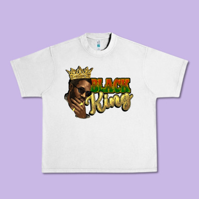 Black King Urban Heavy Tee Designed By Howdyjamesfarm
