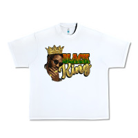 White Black king Urban Heavy Tee - HowdyJamesFarm