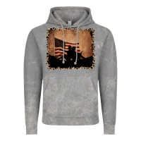 Cloud Rock America Western Cowboy and Cowgirl Leopard Frame Vintage Hoodie - CowCowDesign