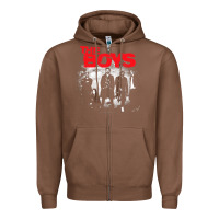 Chestnut The Boys Graffiti Group Photo Zipper Hoodie - longCreatives
