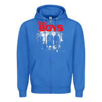 True Royal The Boys Graffiti Group Photo Zipper Hoodie - longCreatives