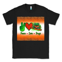 Black peace love frogs Classic Tee - Jasminsmagicworld