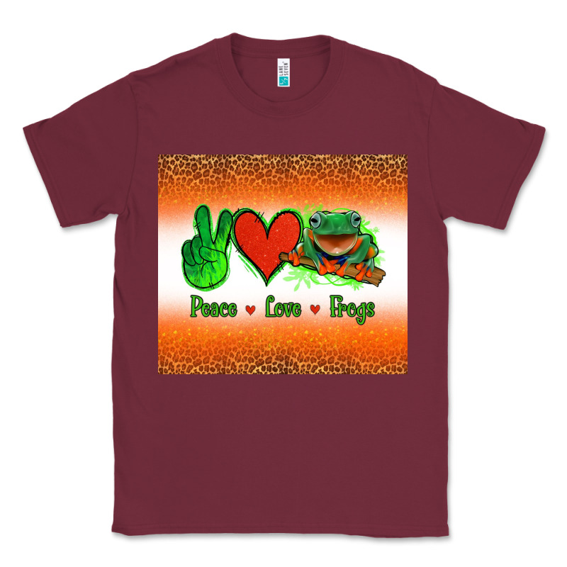 Peace Love Frogs Classic Tee by Jasminsmagicworld | Teevron