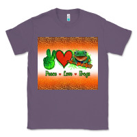 Lavender peace love frogs Classic Tee - Jasminsmagicworld