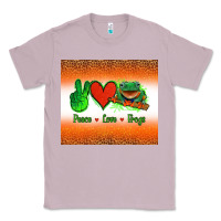 Lilac peace love frogs Classic Tee - Jasminsmagicworld