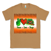 Toasted Coconut peace love frogs Classic Tee - Jasminsmagicworld