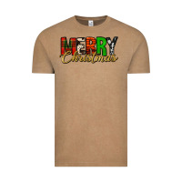 Vintage Coffee merry christmas western Vintage Tee - Jasminsmagicworld