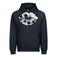 Navy soccer lips Urban Hoodie - AdoDesignShop