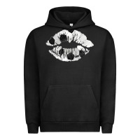 Pigment Black soccer lips Urban Hoodie - AdoDesignShop