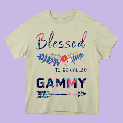 Blessed To Be Called Gammy Heavy Core Tee Designed By Bettercallsaul