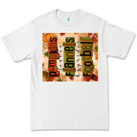 White Pumpkins Leaves Flannels Hayrides Football Premium Tee - texasbilliewilder