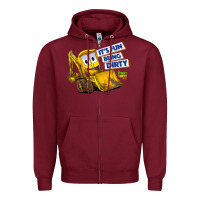 Burgundy Kids The Stinky and Dirty Show  It's Fun Being Dirty Zipper Hoodie - longCreatives
