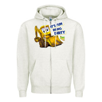 Oatmeal Heather Kids The Stinky and Dirty Show  It's Fun Being Dirty Zipper Hoodie - longCreatives
