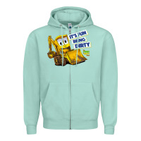 Seafoam Kids The Stinky and Dirty Show  It's Fun Being Dirty Zipper Hoodie - longCreatives