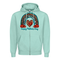 Seafoam happy mother's day rainbow Zipper Hoodie - Artiststas