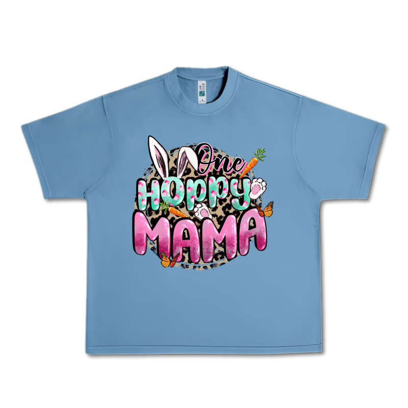 One Hoppy Mama Easter Day Urban Heavy Tee by CowGirlArtShop | Teevron