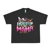 Pigment Black One hoppy mama Easter Day Urban Heavy Tee - CowGirlArtShop