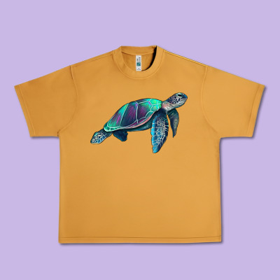 Turtle Urban Heavy Tee Designed By Ranaportraitstore
