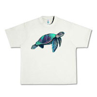 Pistachio turtle Urban Heavy Tee - RanaPortraitStore