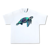 White turtle Urban Heavy Tee - RanaPortraitStore