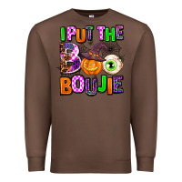 Chestnut Hallowen Boo Premium Sweatshirt - AdoDesignShop
