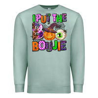 Seafoam Hallowen Boo Premium Sweatshirt - AdoDesignShop