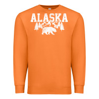 Carrot Alaska Mountains Forest Hunting Usa Premium Sweatshirt - longCreatives