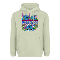Matcha preview flower stitch blue preschool Heavyweight Hoodie - AdoDesignShop