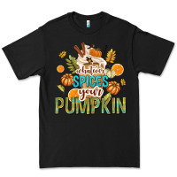 Black Whatever Spices Your Pumpkin Premium Tee - texasbilliewilder