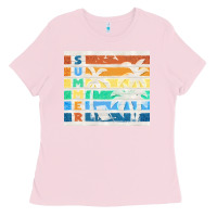 Bubblegum Pink retro summer Ladies Tee - TumblerDesignByShophia
