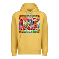 Antique Gold Love Christmas gnome Premium Hoodie - CowhideDigitalArt