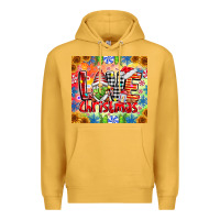 Mustard Love Christmas gnome Premium Hoodie - CowhideDigitalArt