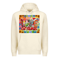 Sandshell Love Christmas gnome Premium Hoodie - CowhideDigitalArt
