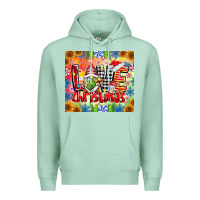 Seafoam Love Christmas gnome Premium Hoodie - CowhideDigitalArt