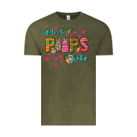 Vintage Olive Oh for peeps sake Easter Day Vintage Tee - HowdyJamesFarm